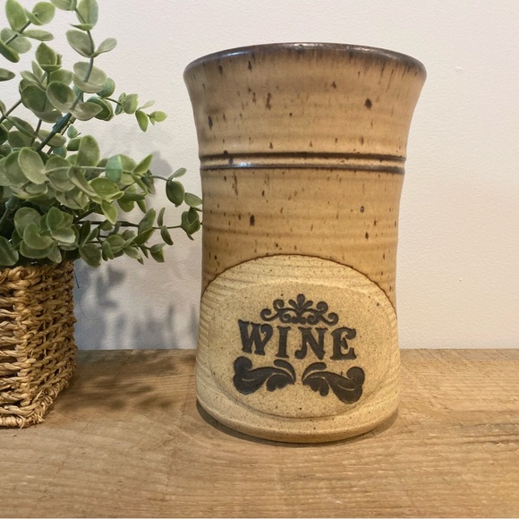 Beautiful Pottery Wine Chiller - Picture 1 of 6